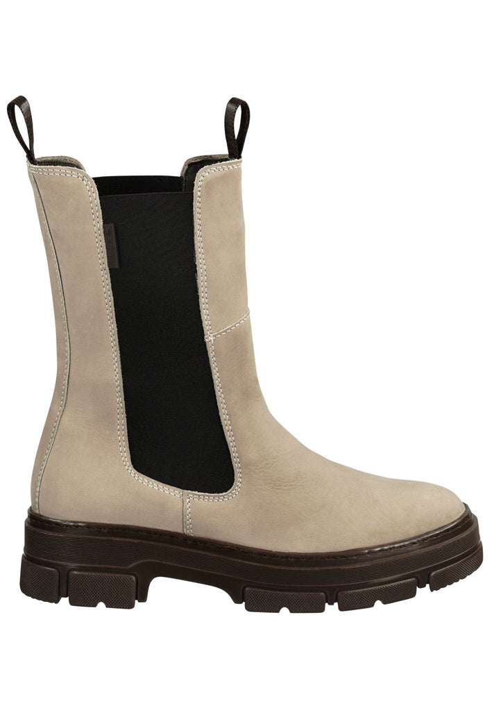 GANT Stiefelette Leder/Textil Taupe