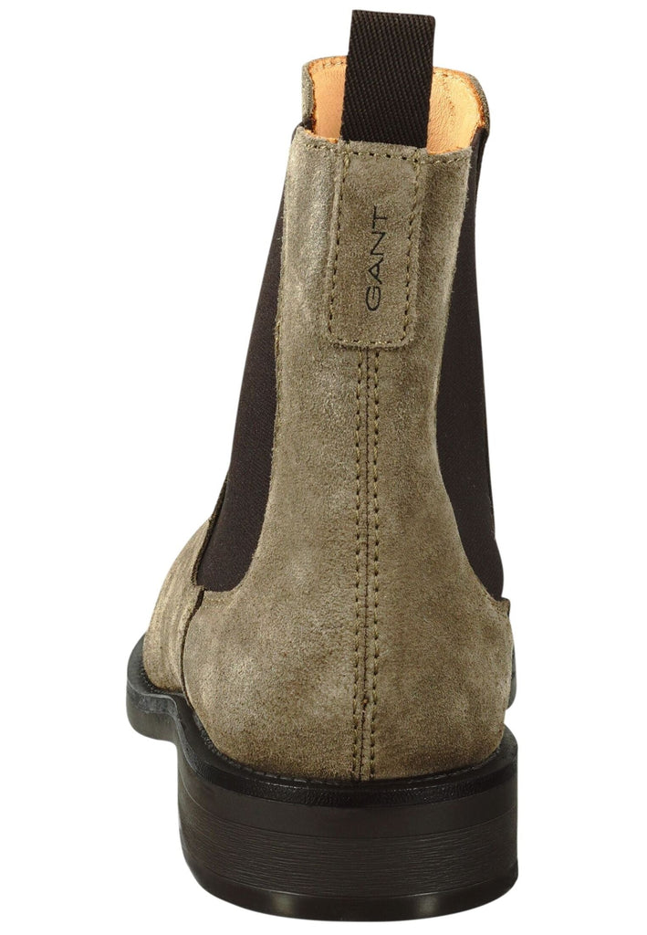 GANT Stiefelette Leder/Textil Taupe