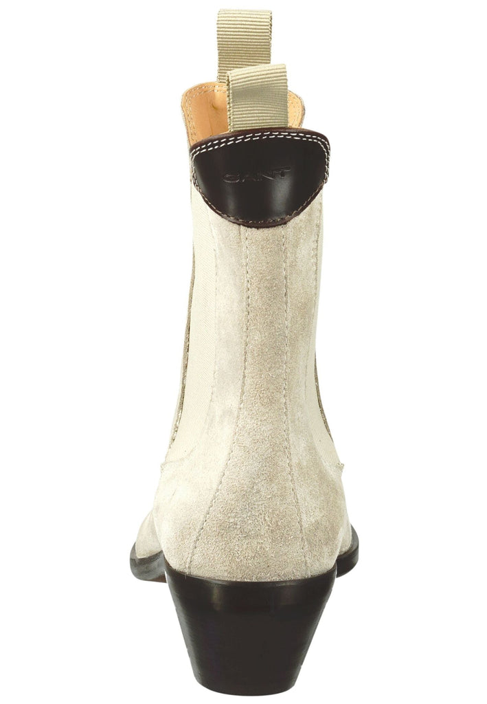 GANT Stiefelette Leder/Textil Taupe