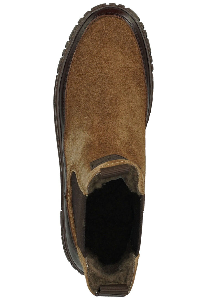 GANT Stiefelette Leder/Textil Taupe/Braun Warmfutter