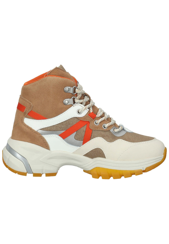 GANT Stiefelette Lederimitat/Nylon Braun/Weiß