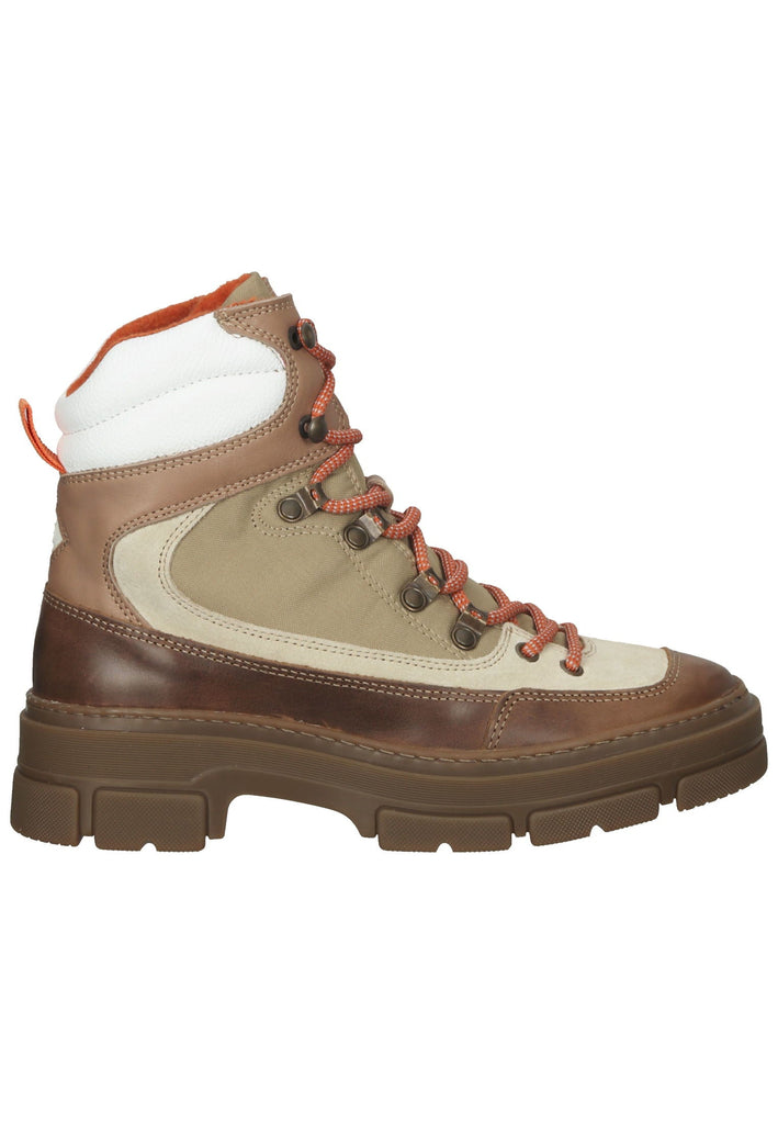 GANT Stiefelette Lederimitat/Nylon Dunkelbraun/Beige