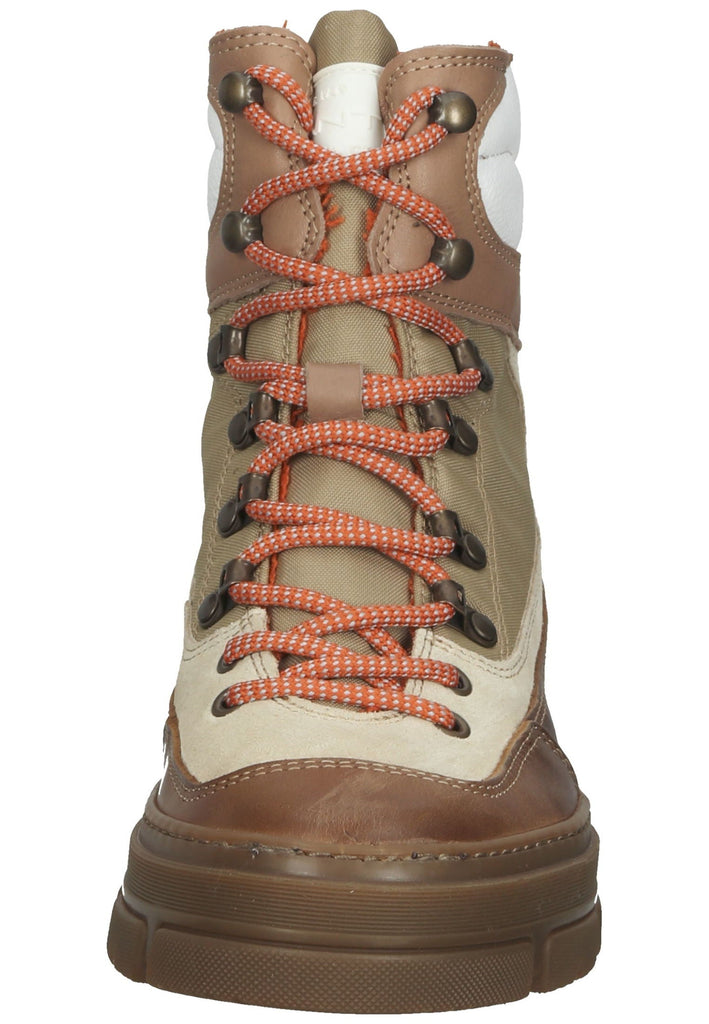 GANT Stiefelette Lederimitat/Nylon Dunkelbraun/Beige