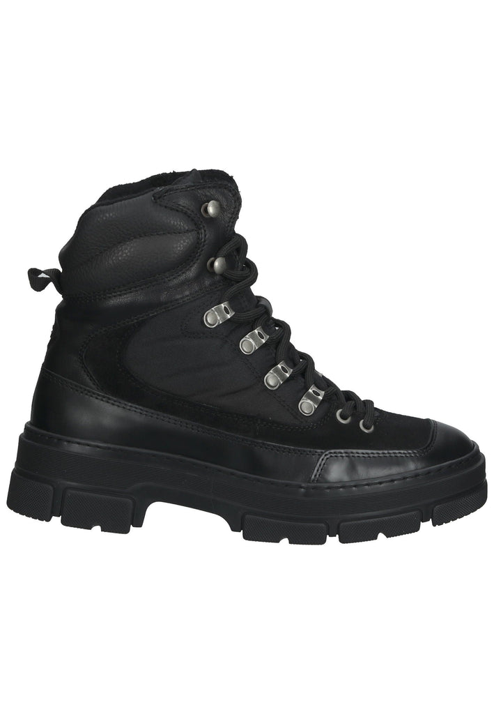 GANT Stiefelette Lederimitat/Nylon Schwarz