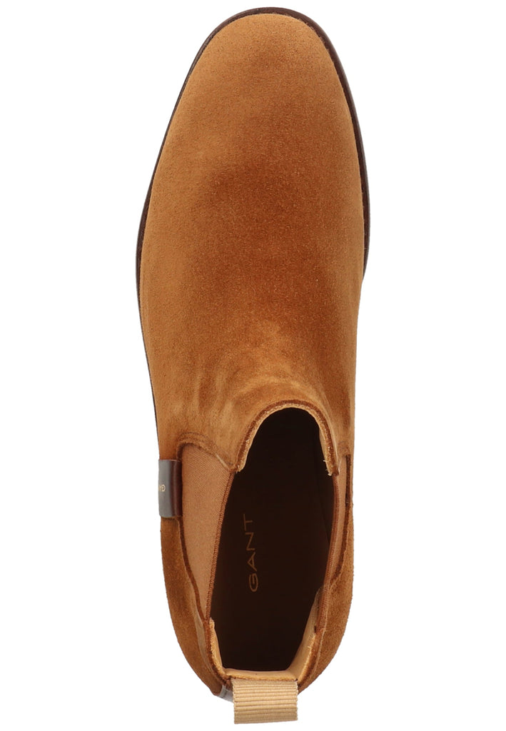 GANT Stiefelette Nubukleder Cognac