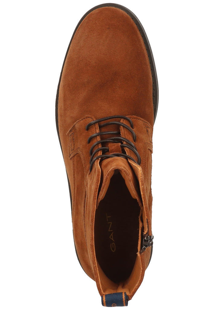 GANT Stiefelette Nubukleder Cognac