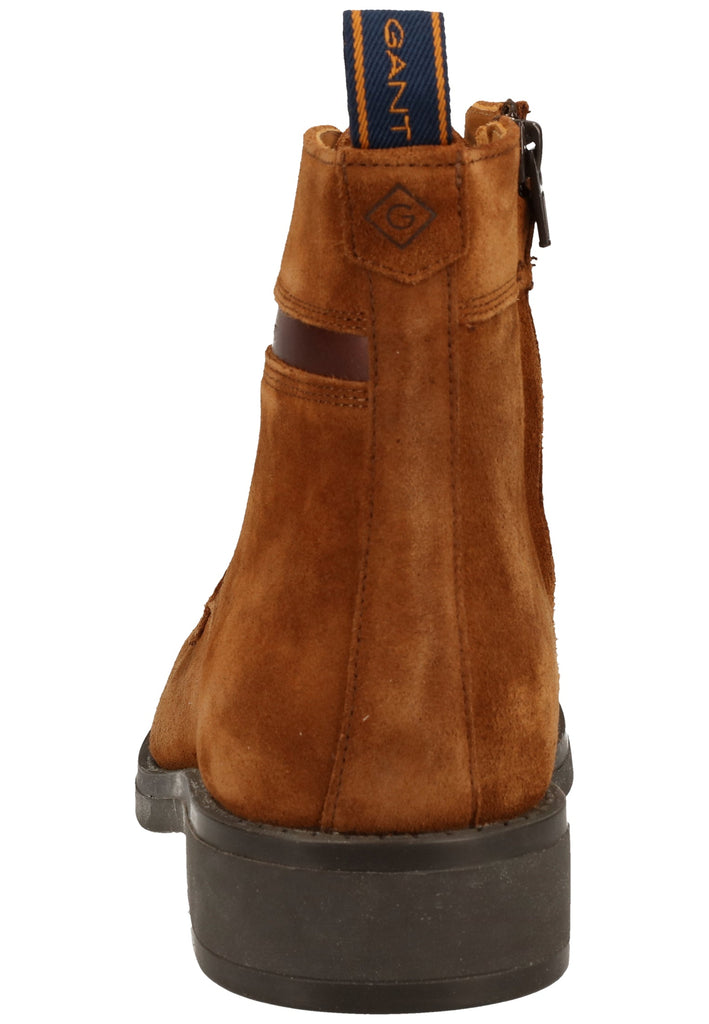 GANT Stiefelette Nubukleder Cognac