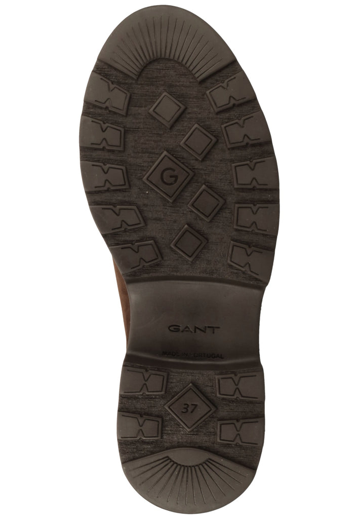 GANT Stiefelette Nubukleder Dunkelbraun