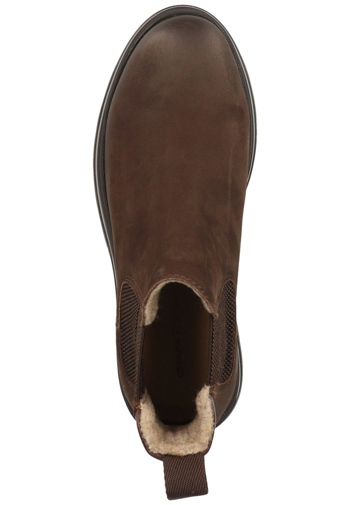 GANT Stiefelette Nubukleder Dunkelbraun