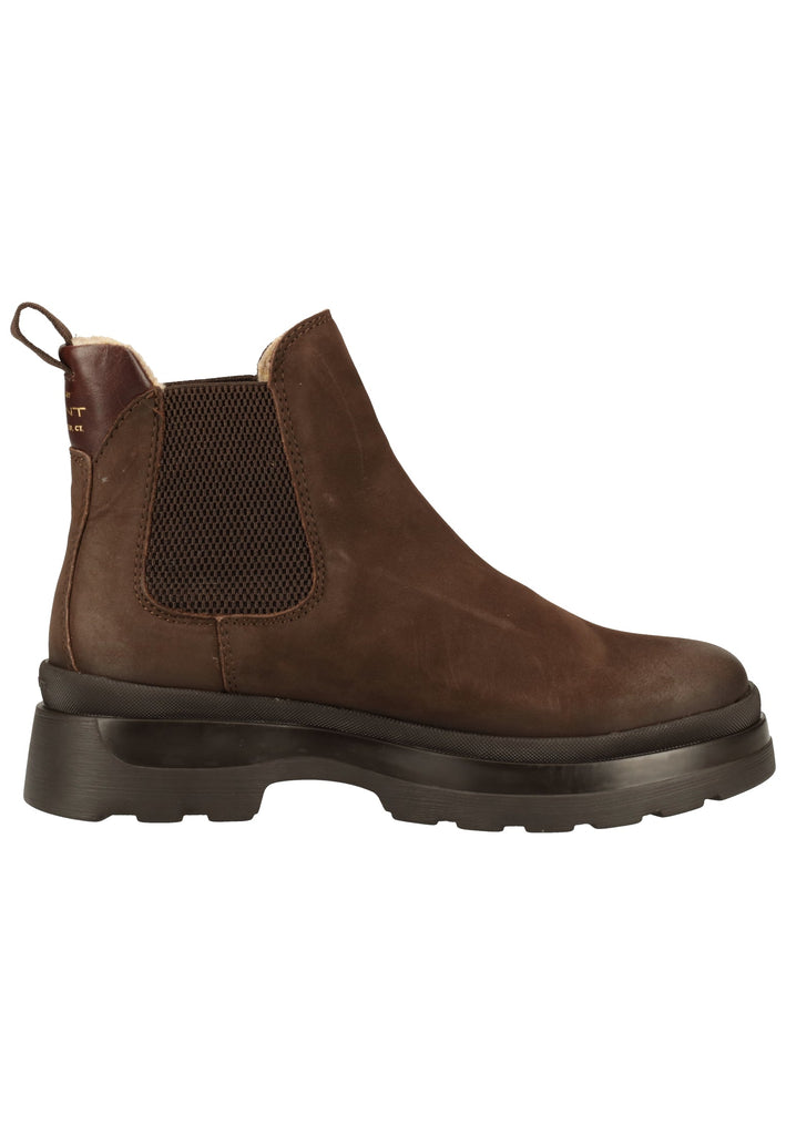 GANT Stiefelette Nubukleder Dunkelbraun