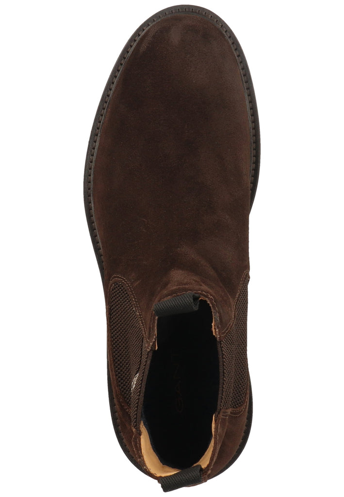 GANT Stiefelette Nubukleder Dunkelbraun