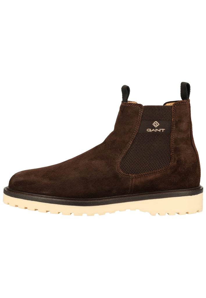 GANT Stiefelette Nubukleder Dunkelbraun