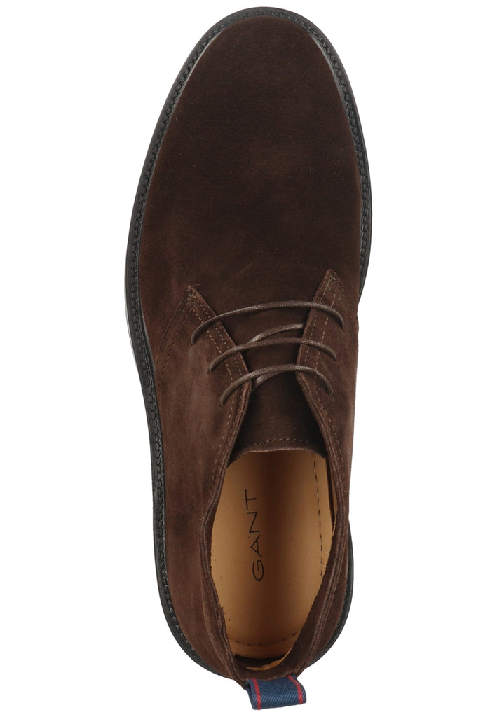 GANT Stiefelette Nubukleder Dunkelbraun