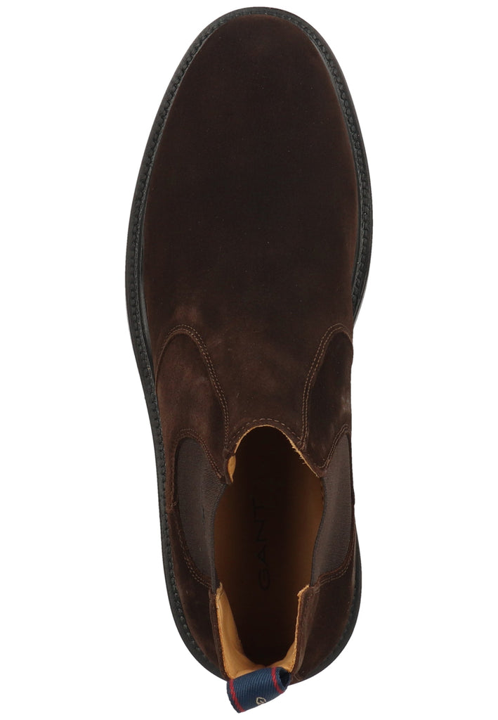 GANT Stiefelette Nubukleder Dunkelbraun