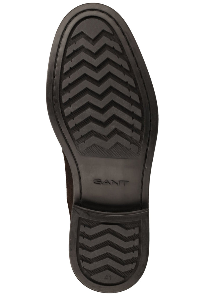 GANT Stiefelette Nubukleder Dunkelbraun