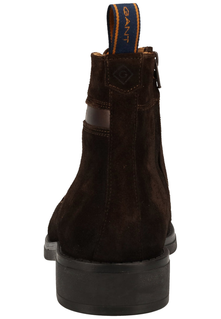 GANT Stiefelette Nubukleder Dunkelbraun