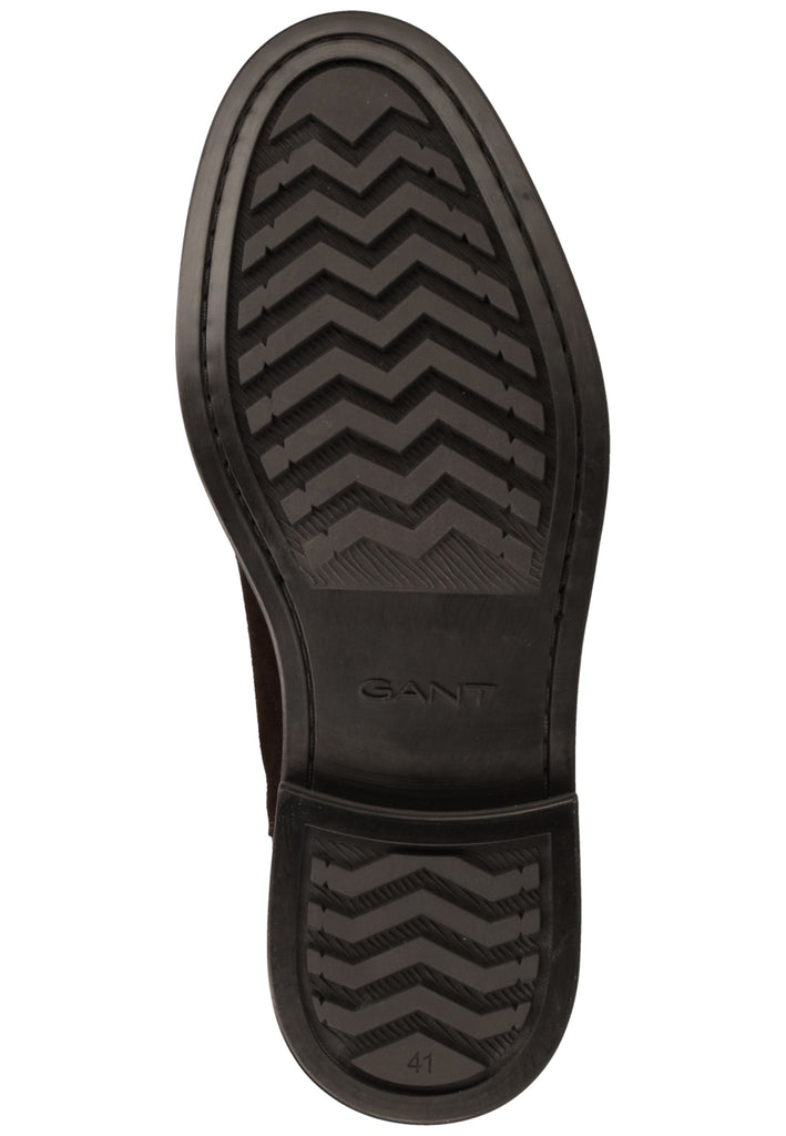 GANT Stiefelette Nubukleder Dunkelbraun