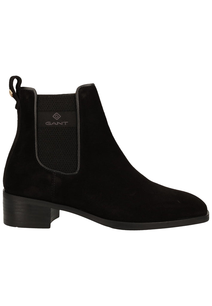 GANT Stiefelette Nubukleder Schwarz