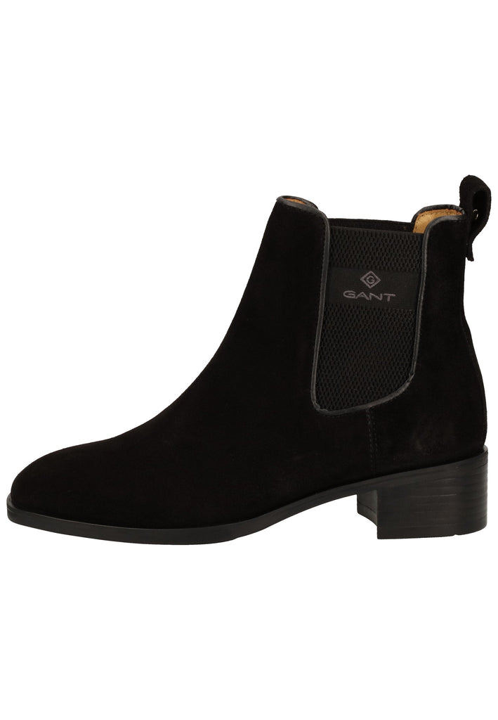 GANT Stiefelette Nubukleder Schwarz
