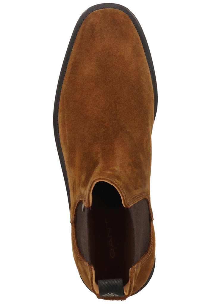 GANT Stiefelette Nubukleder/Textil Braun