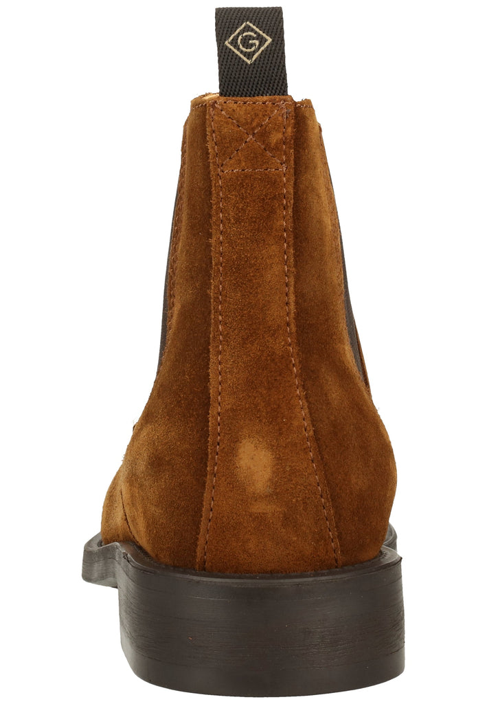 GANT Stiefelette Nubukleder/Textil Braun