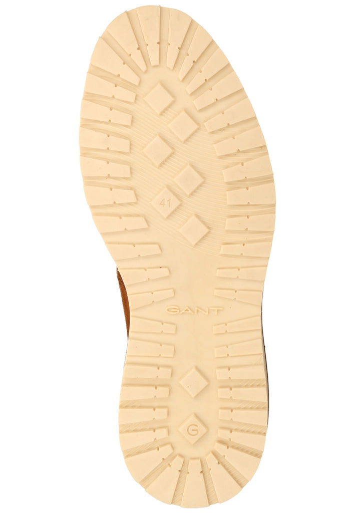 GANT Stiefelette Nubukleder/Textil Cognac