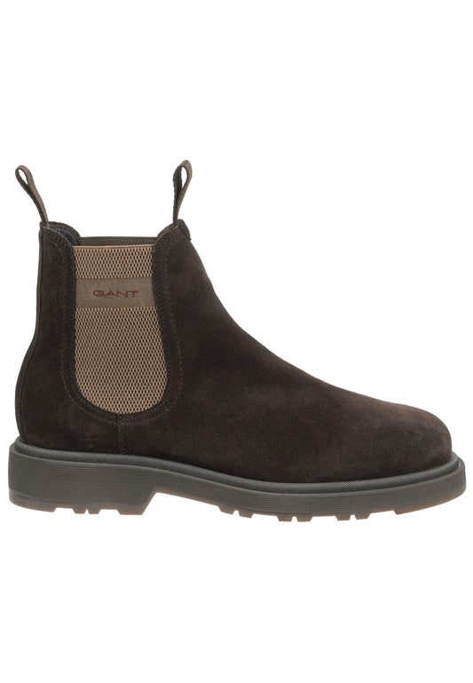 GANT Stiefelette Nubukleder/Textil Espresso