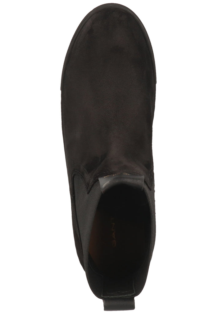 GANT Stiefelette Nubukleder/Textil Schwarz