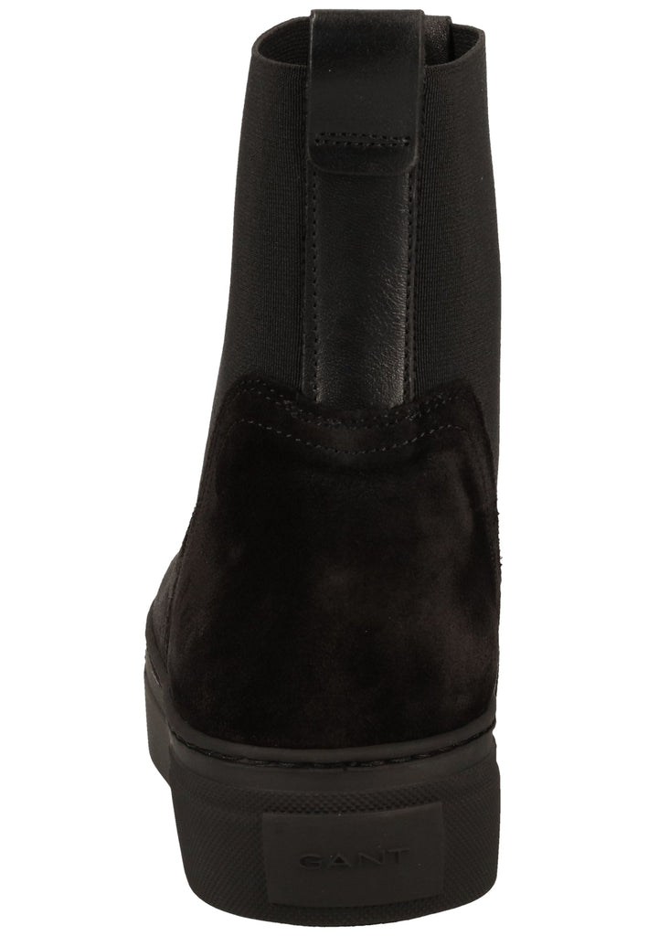 GANT Stiefelette Nubukleder/Textil Schwarz