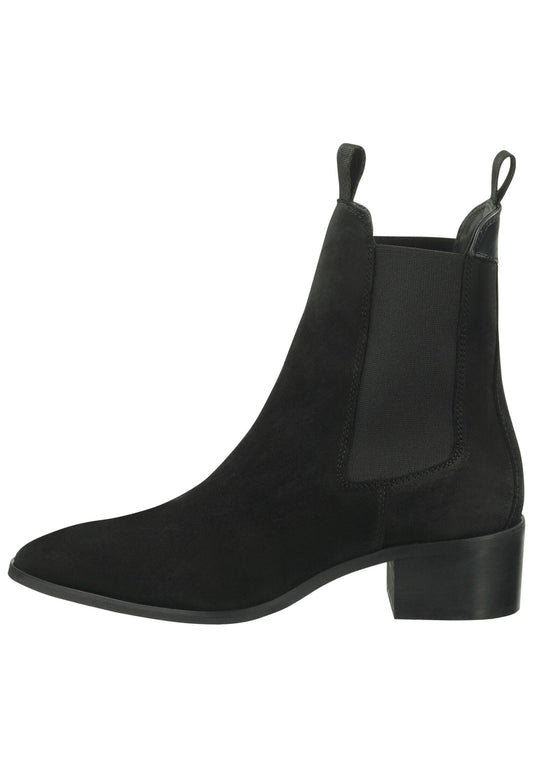 GANT Stiefelette Nubukleder/Textil Schwarz