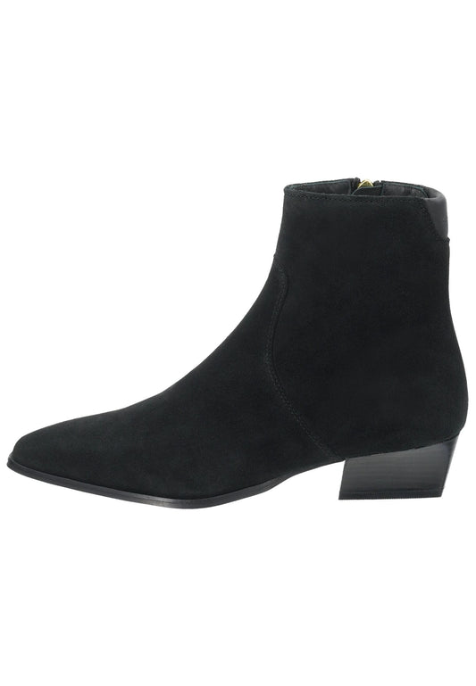 GANT Stiefelette Nubukleder/Textil Schwarz