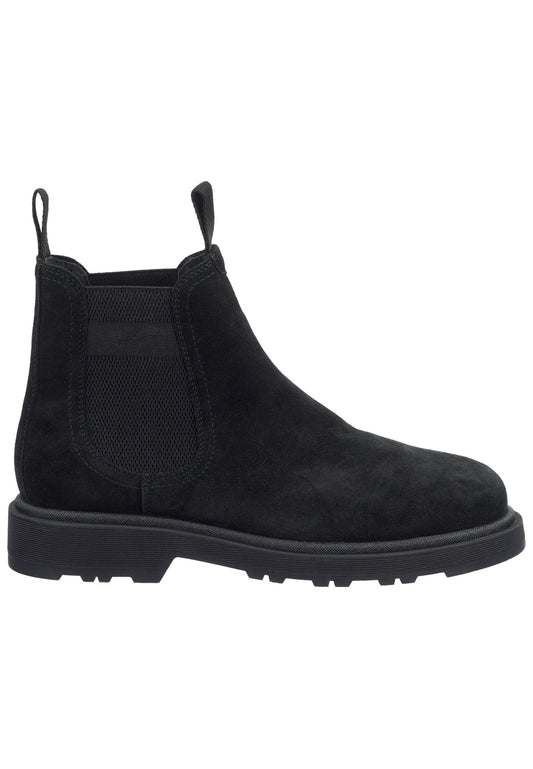GANT Stiefelette Nubukleder/Textil Schwarz