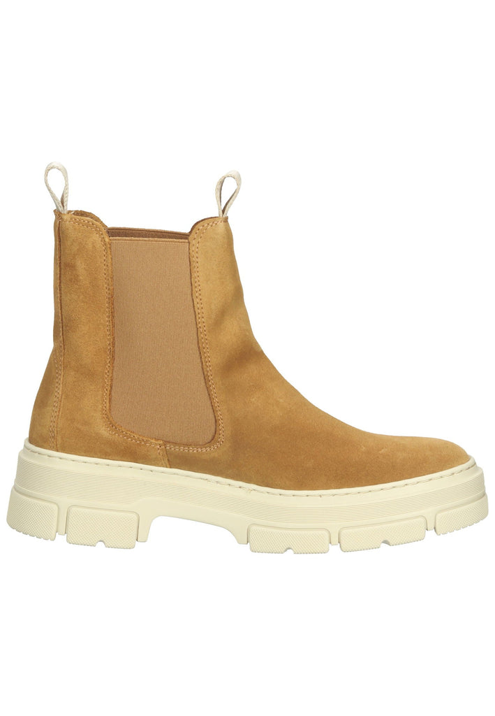 GANT Stiefelette Veloursleder Cognac