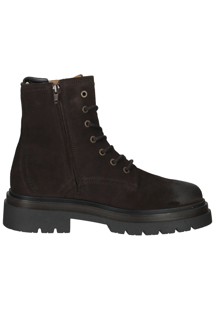 GANT Stiefelette Veloursleder Dunkelbraun