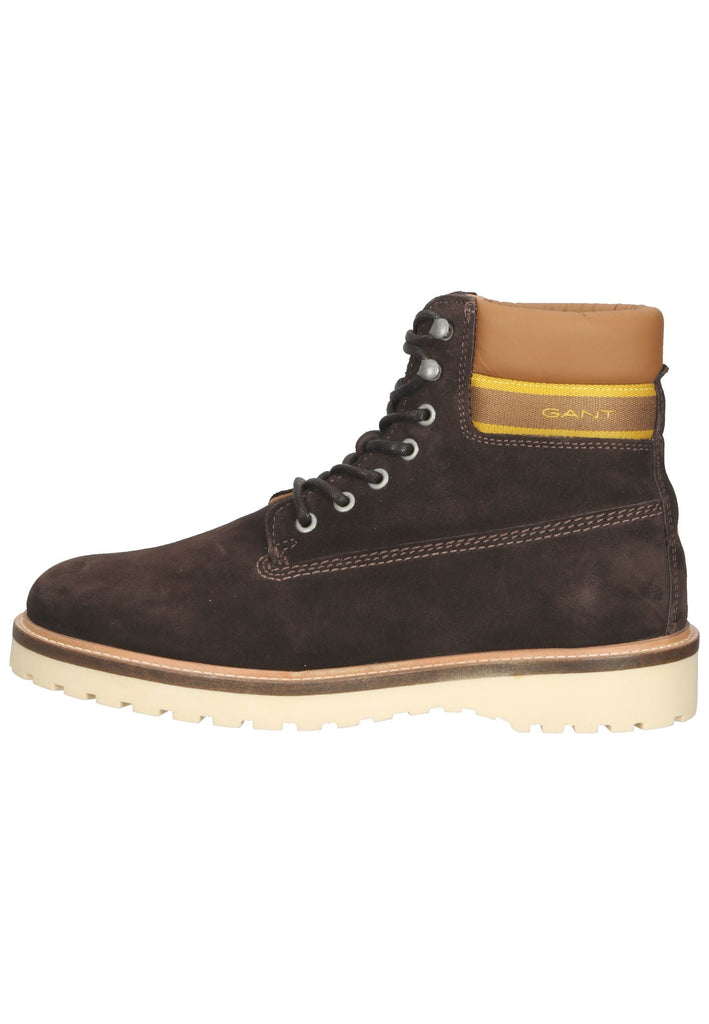 GANT Stiefelette Veloursleder Dunkelbraun