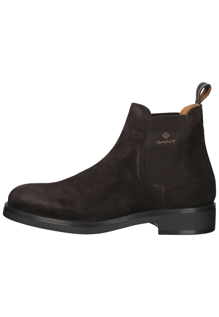 GANT Stiefelette Veloursleder Dunkelbraun
