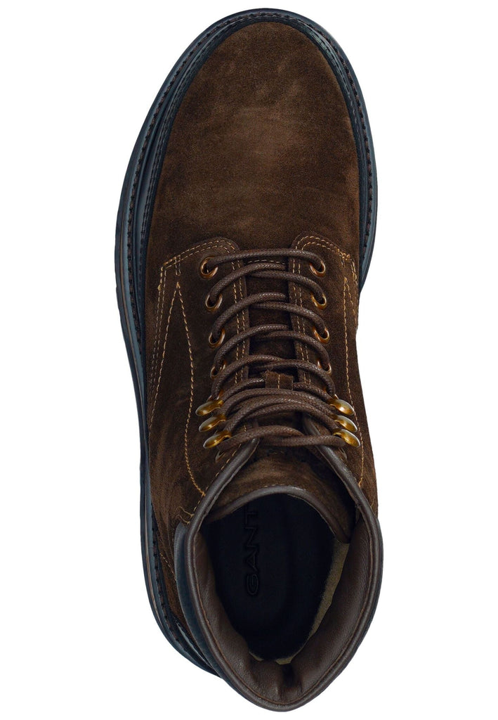 GANT Stiefelette Veloursleder Dunkelbraun Warmfutter