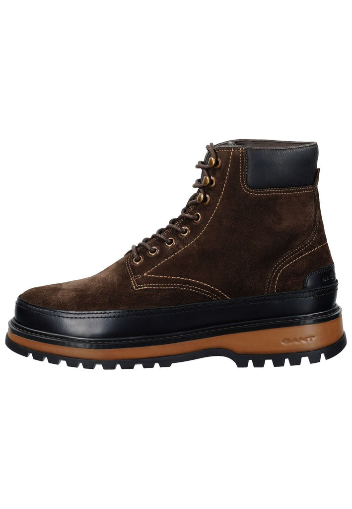 GANT Stiefelette Veloursleder Dunkelbraun Warmfutter