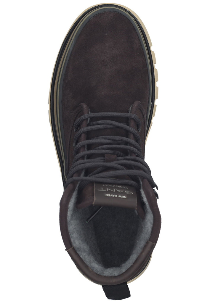 GANT Stiefelette Veloursleder Espresso Warmfutter
