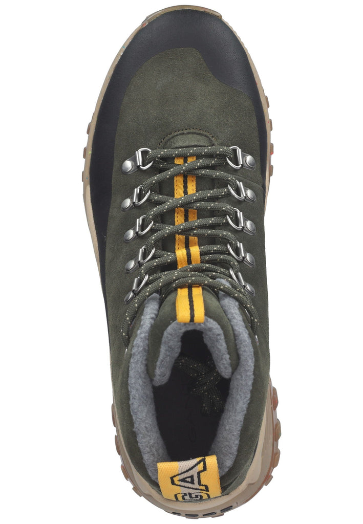 GANT Stiefelette Veloursleder Grün/Schwarz