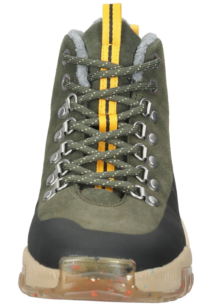 GANT Stiefelette Veloursleder Grün/Schwarz