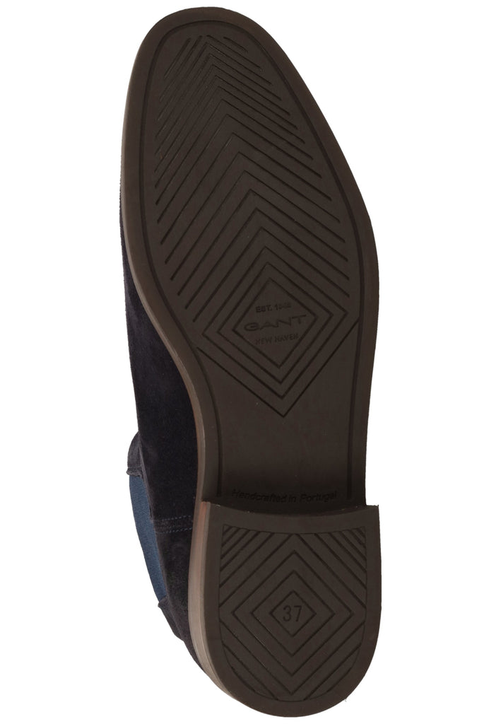 GANT Stiefelette Veloursleder Marine