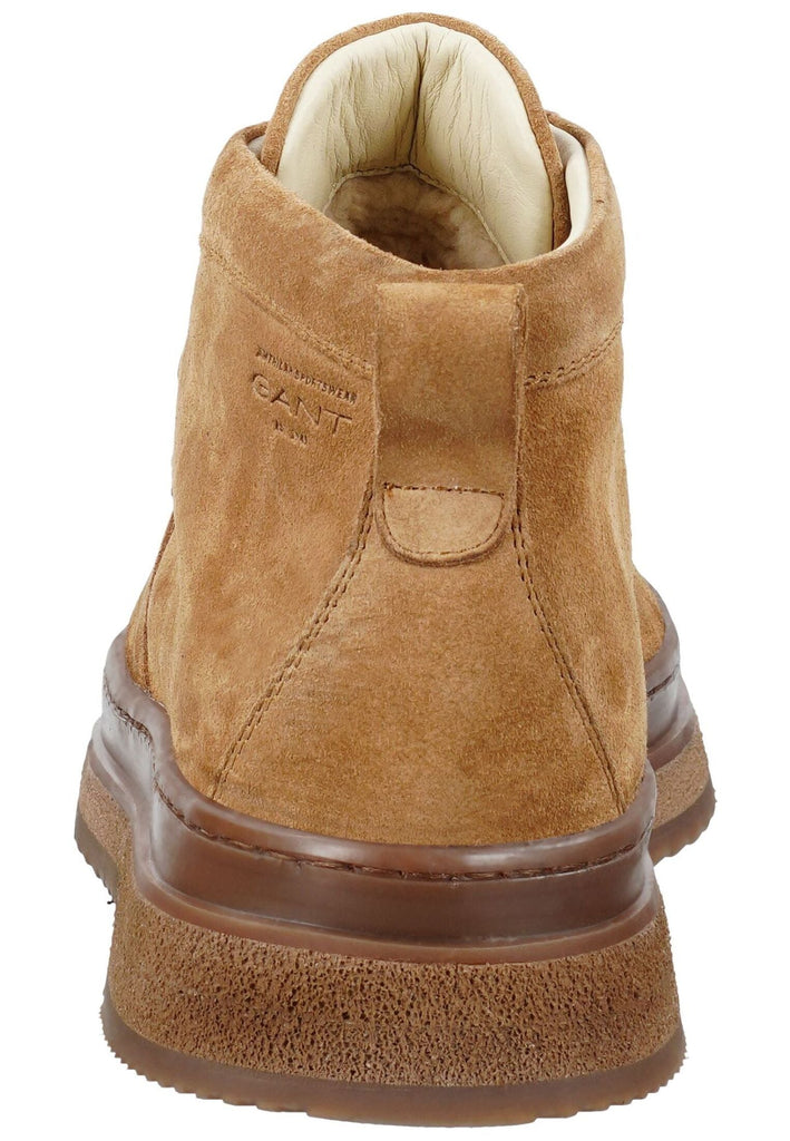 GANT Stiefelette Veloursleder Sand Warmfutter