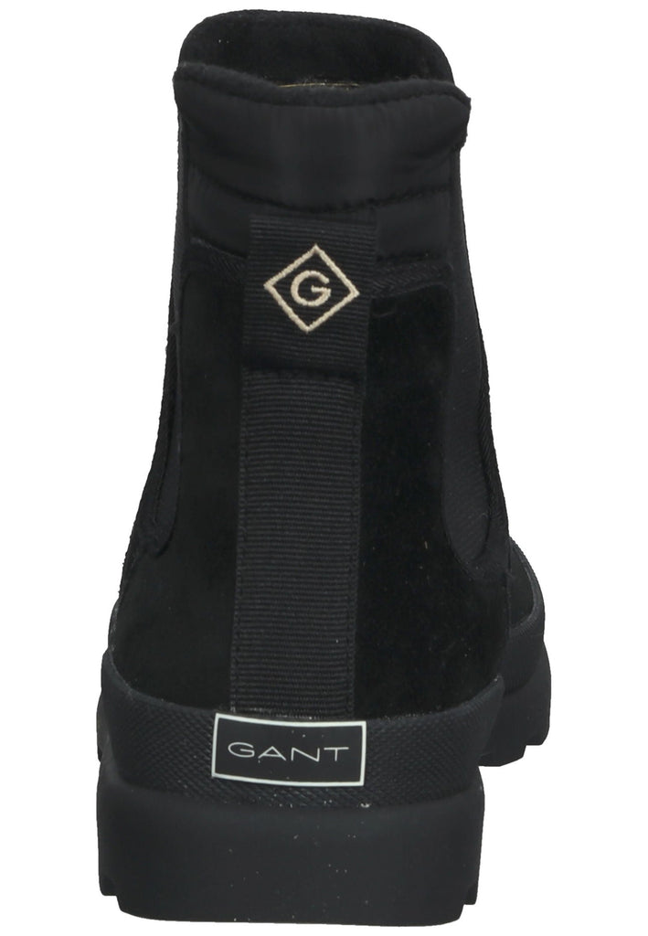 GANT Stiefelette Veloursleder Schwarz