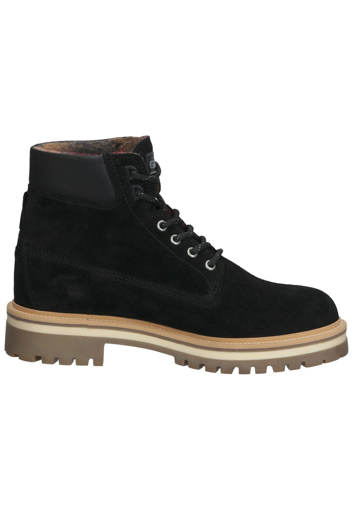 GANT Stiefelette Veloursleder Schwarz