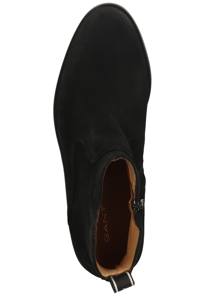 GANT Stiefelette Veloursleder Schwarz