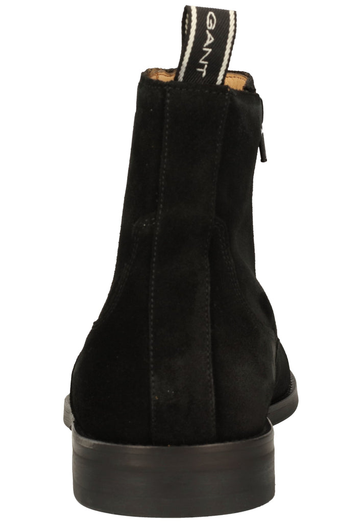 GANT Stiefelette Veloursleder Schwarz
