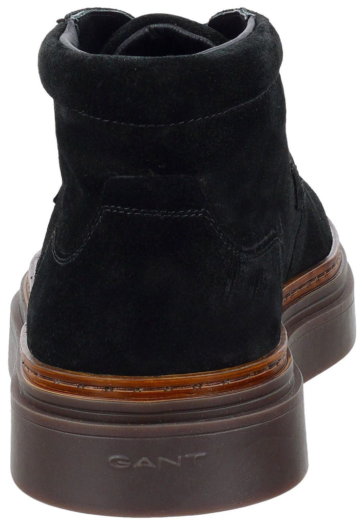 GANT Stiefelette Veloursleder Schwarz