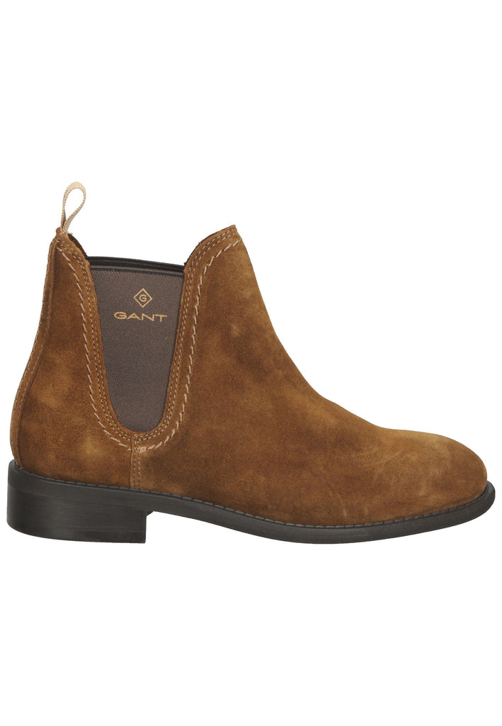 GANT Stiefelette Veloursleder Tabacco