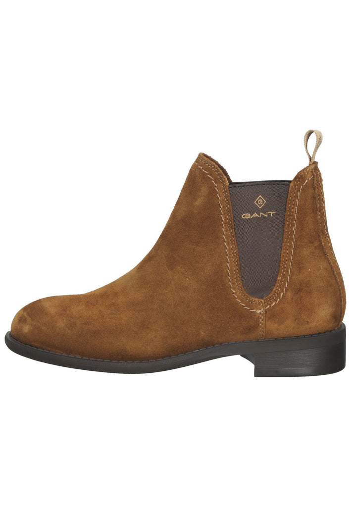 GANT Stiefelette Veloursleder Tabacco
